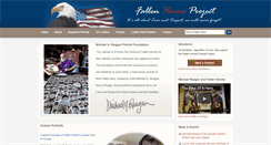 Desktop Screenshot of fallenheroesproject.org